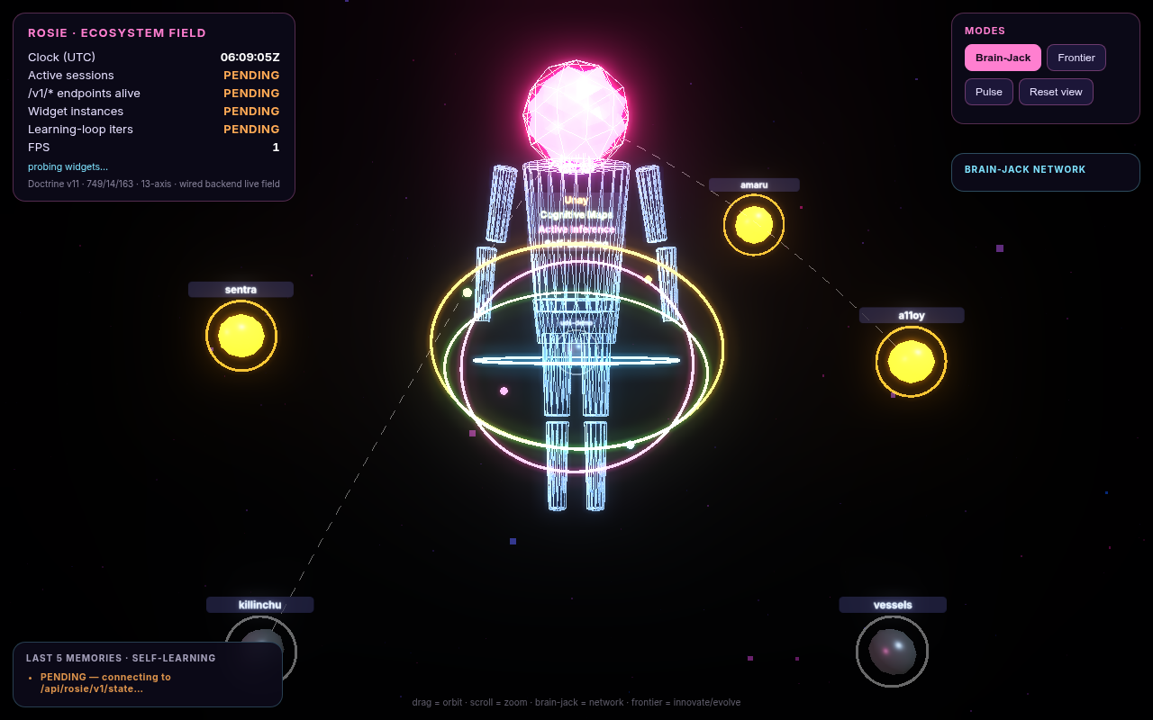 Operator-3D brain-jack mesh